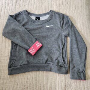 Nike Big Kids grey sweatshirt - Size M